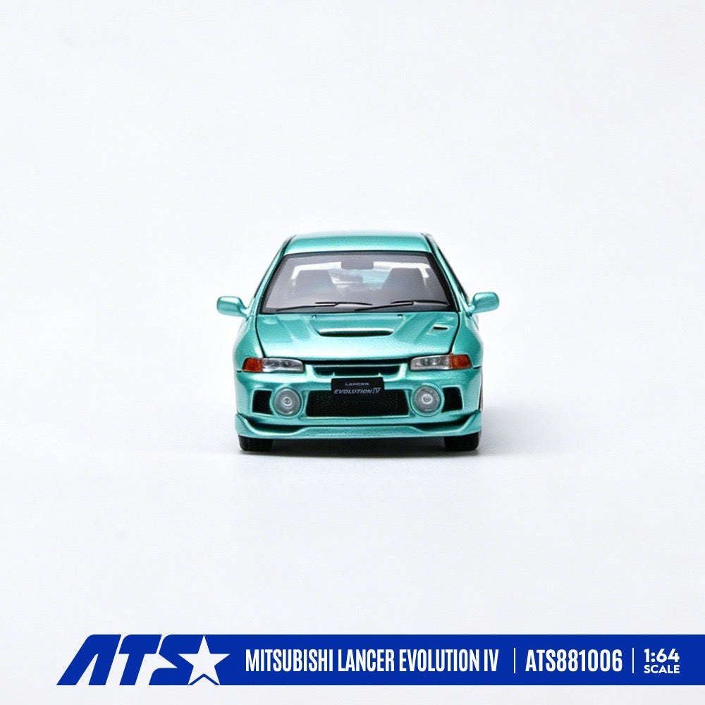 ATS Models - Pre-Order - MITSUBISHI LANCER EVOLUTION IV - Metallic Mint Green - ATS881006