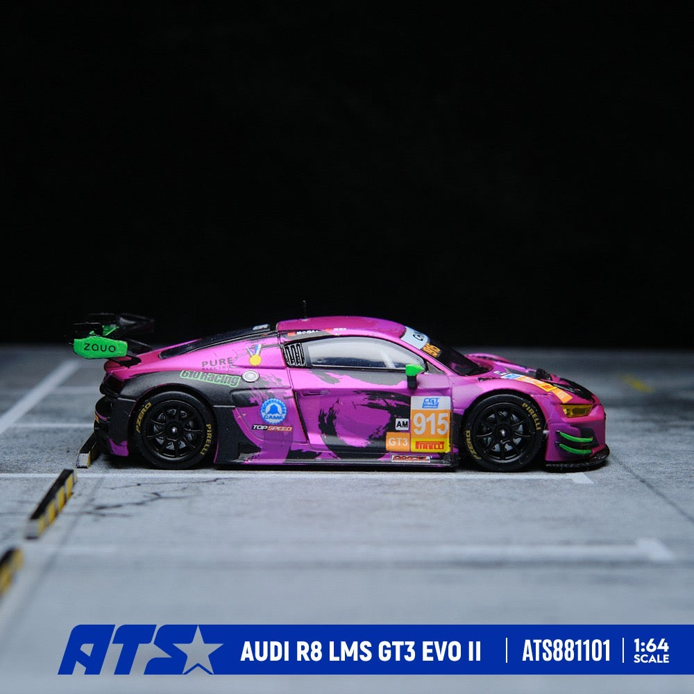 ATS Model - Pre-Order - AUDI R8 LMS GT3 EVO II - 610 purple - ATS881101