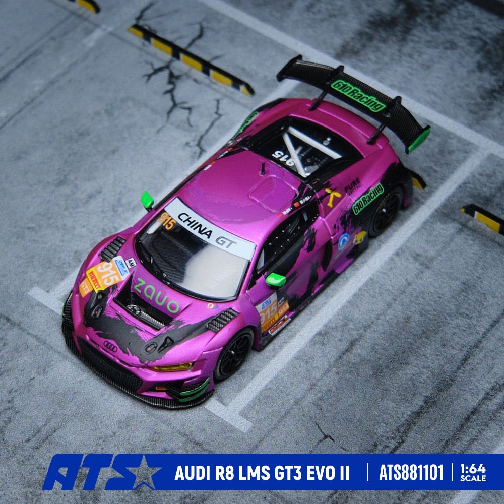 ATS Model - Pre-Order - AUDI R8 LMS GT3 EVO II - 610 purple - ATS881101