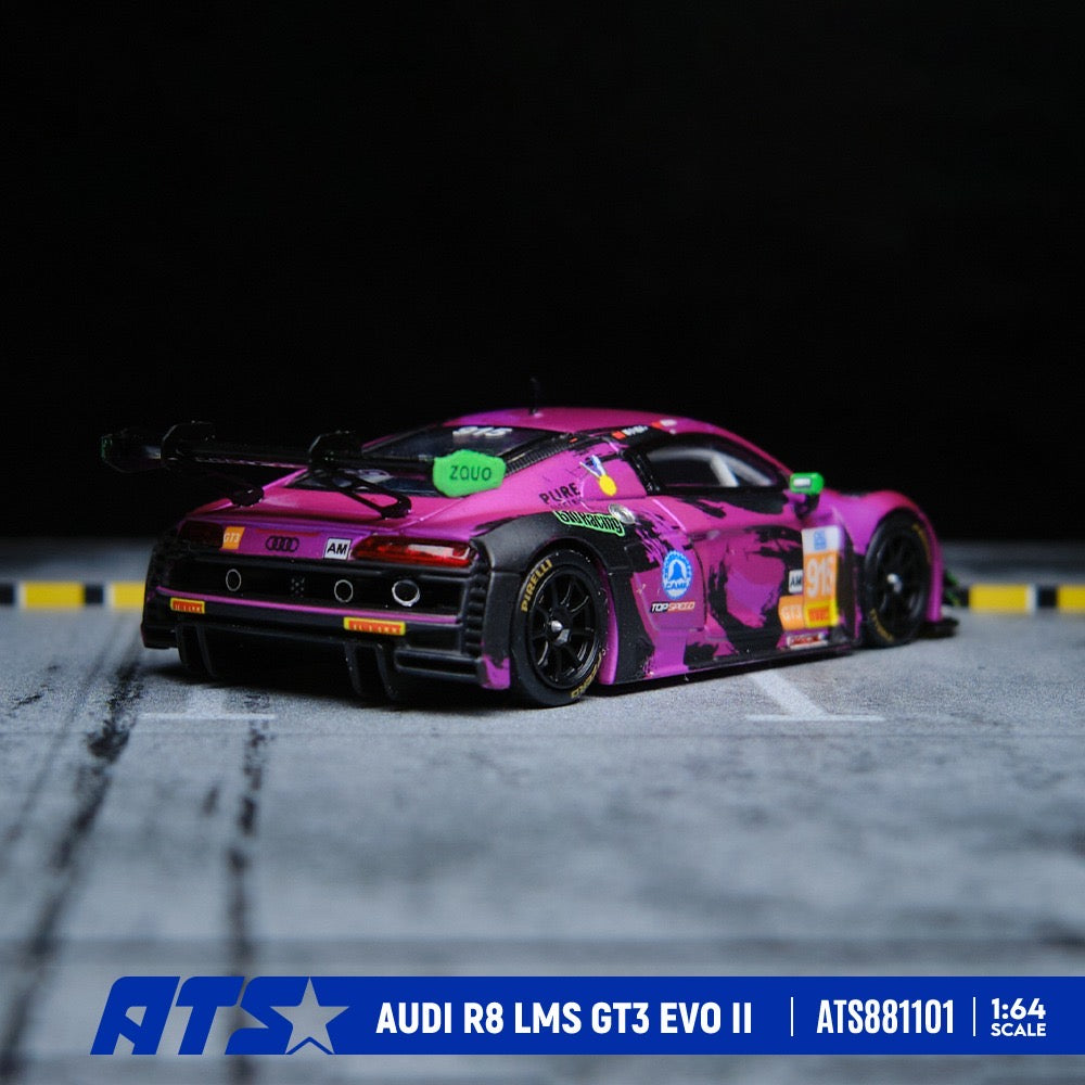 ATS Model - Pre-Order - AUDI R8 LMS GT3 EVO II - 610 purple - ATS881101