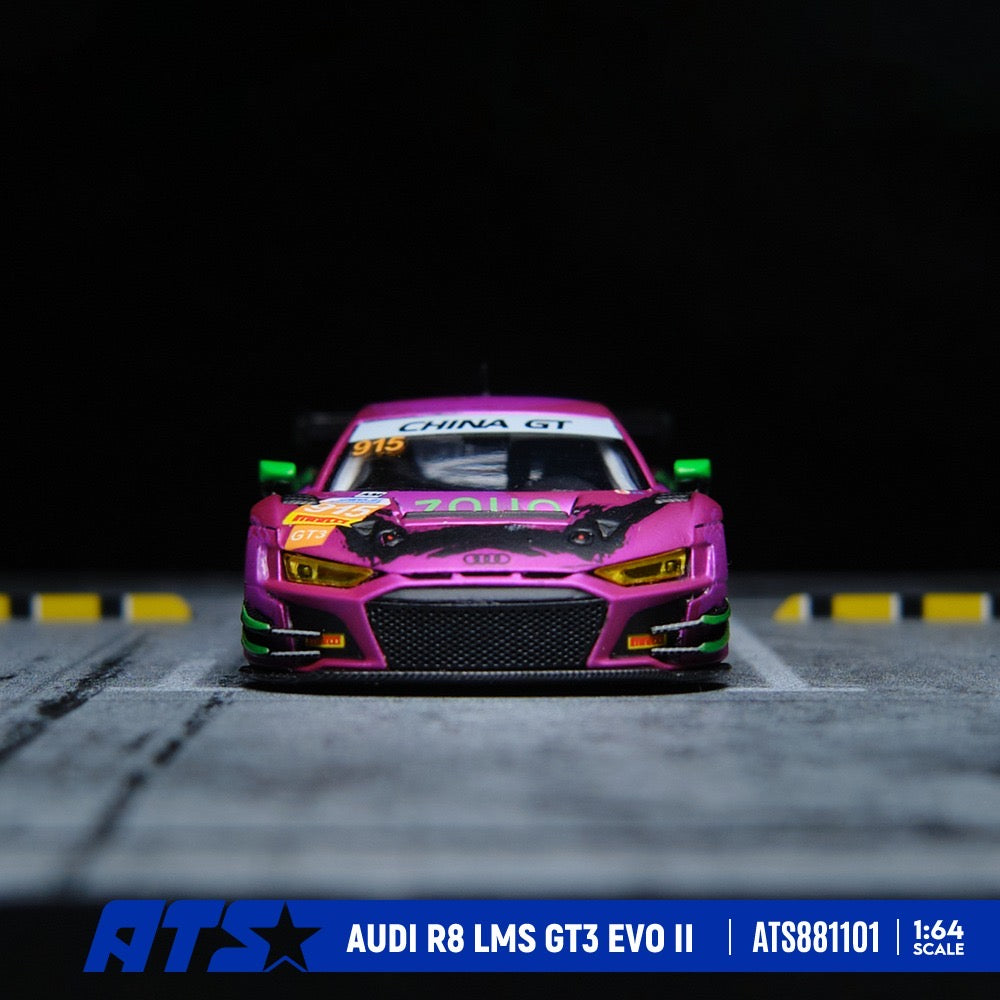 ATS Model - Pre-Order - AUDI R8 LMS GT3 EVO II - 610 purple - ATS881101