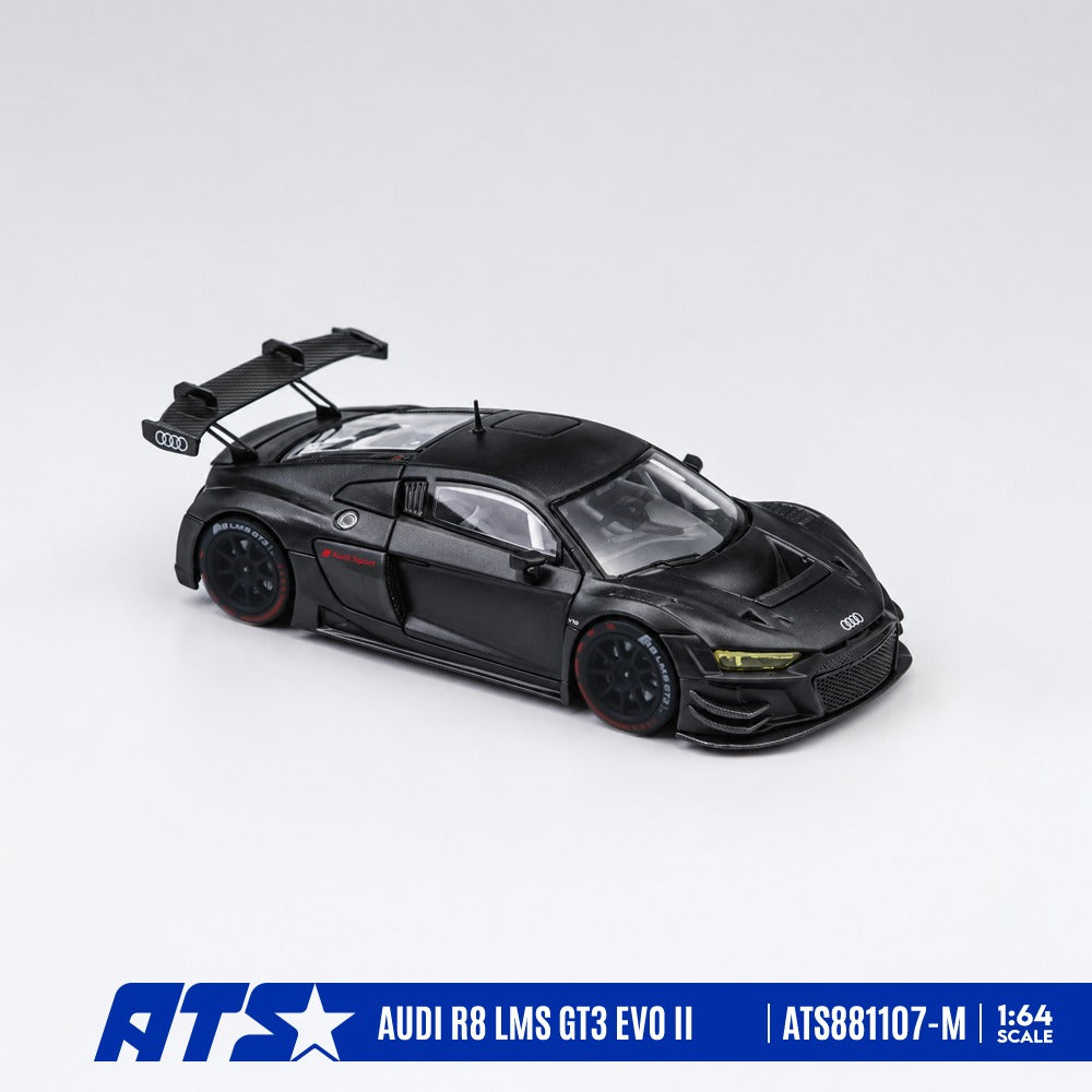 ATS Model - Pre-Order - Audi R8 LMS GT3 EVO II Designer Edition - Matte Black - ATS881107-M