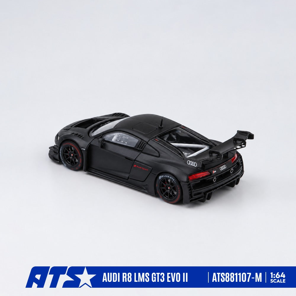 ATS Model - Pre-Order - Audi R8 LMS GT3 EVO II Designer Edition - Matte Black - ATS881107-M
