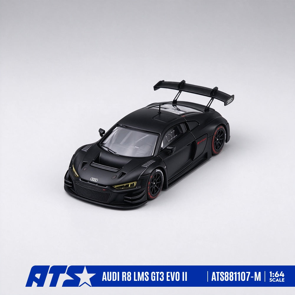 ATS Model - Pre-Order - Audi R8 LMS GT3 EVO II Designer Edition - Matte Black - ATS881107-M