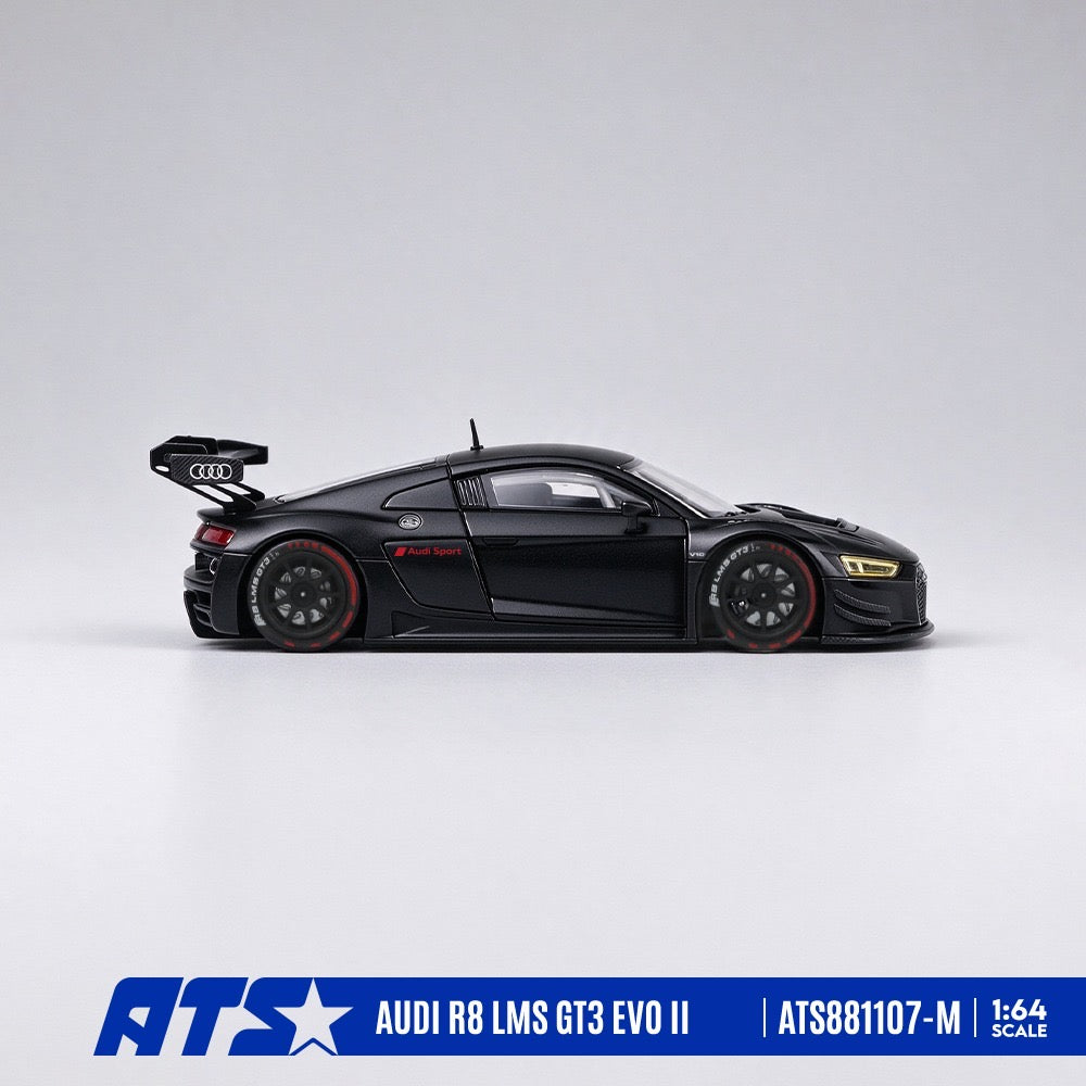ATS Model - Pre-Order - Audi R8 LMS GT3 EVO II Designer Edition - Matte Black - ATS881107-M