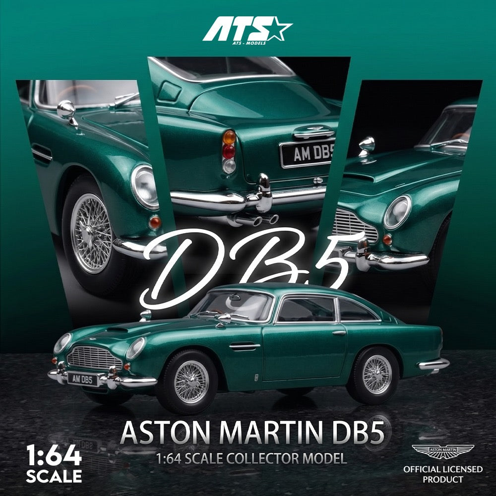 ATS Model - Pre-Order - Aston Martin DB5 - Racing Green - ATS881201
