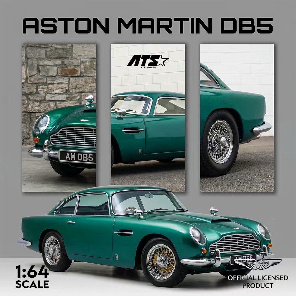 ATS Model - Pre-Order - Aston Martin DB5 - Racing Green - ATS881201