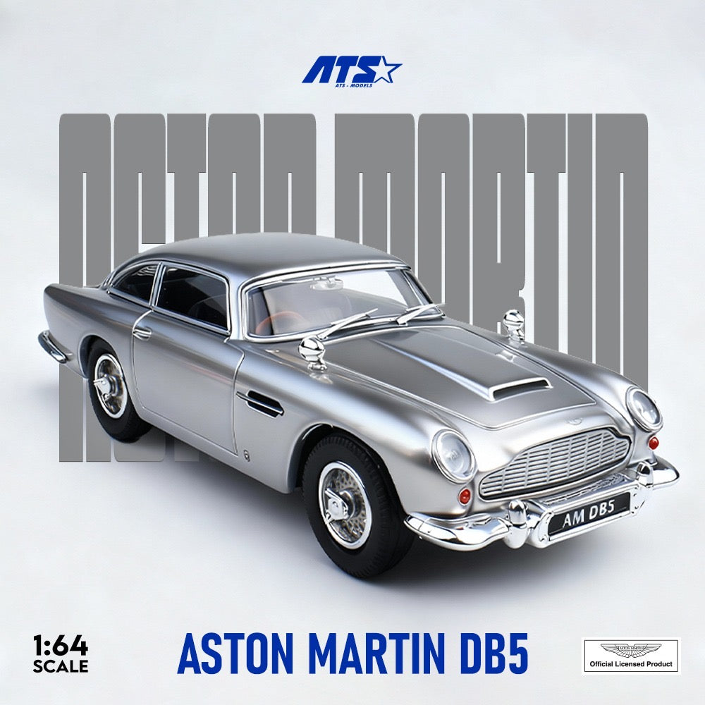 ATS Models - Pre-Order - Aston Martin DB5 - Silver - ATS881202