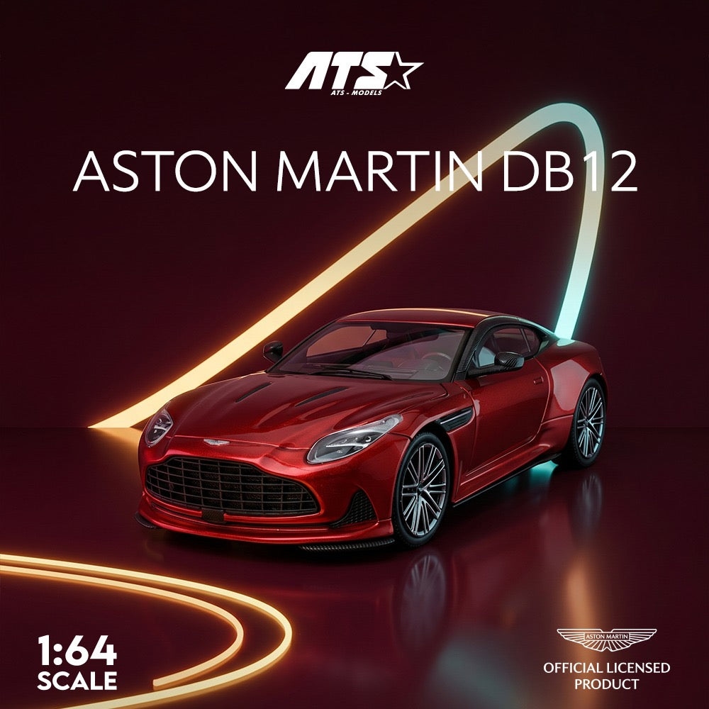 ATS Models - Pre-Order - Aston Martin DB12 - Supernova Red - ATS881304
