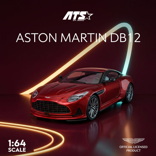 ATS Models - Pre-Order - Aston Martin DB12 - Supernova Red - ATS881304
