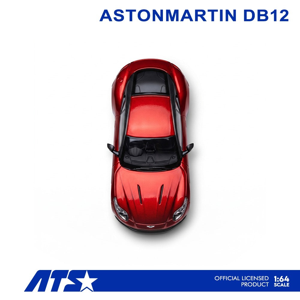 ATS Models - Pre-Order - Aston Martin DB12 - Supernova Red - ATS881304
