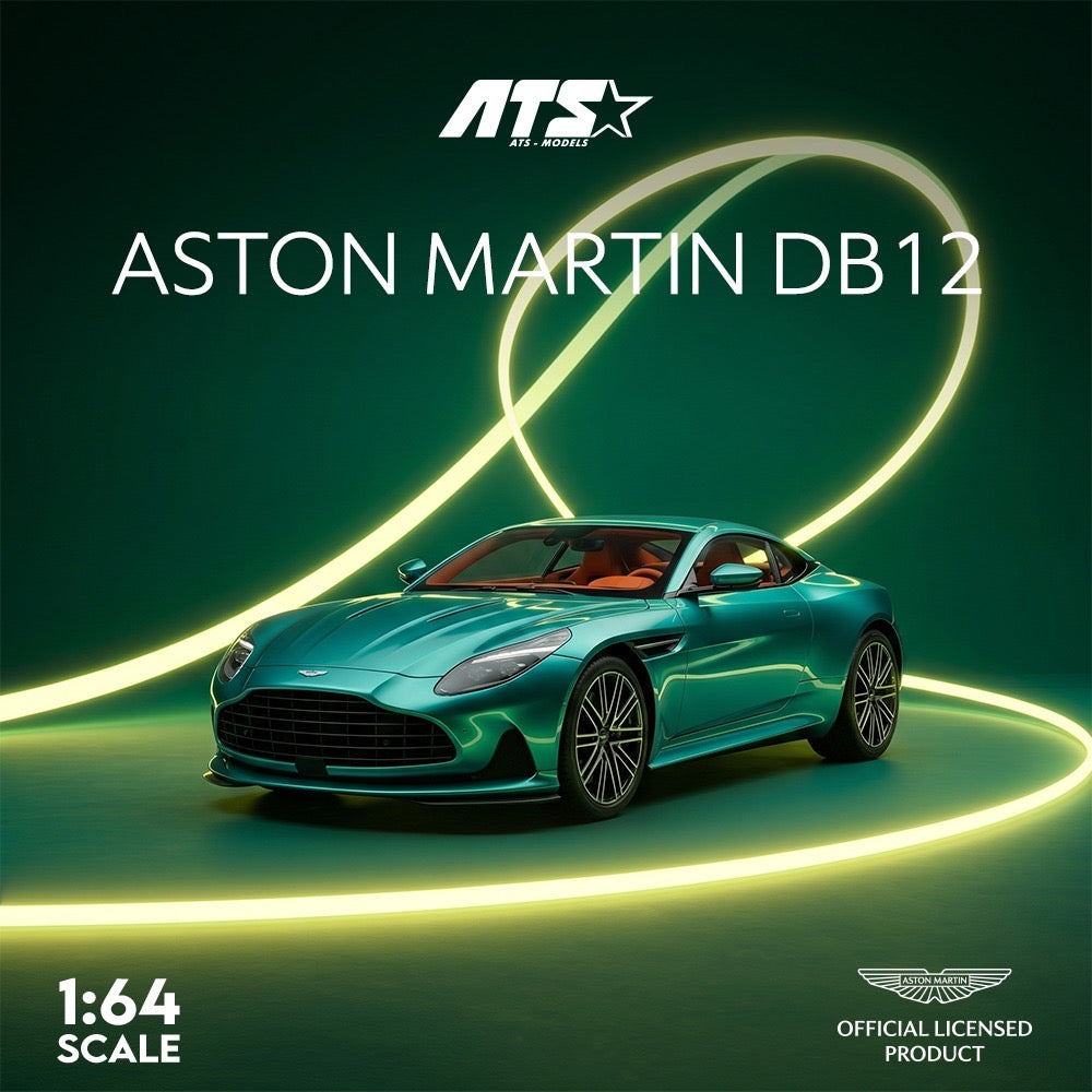 ATS Models - Pre-Order - Aston Martin DB12 - Podium Green - ATS881305