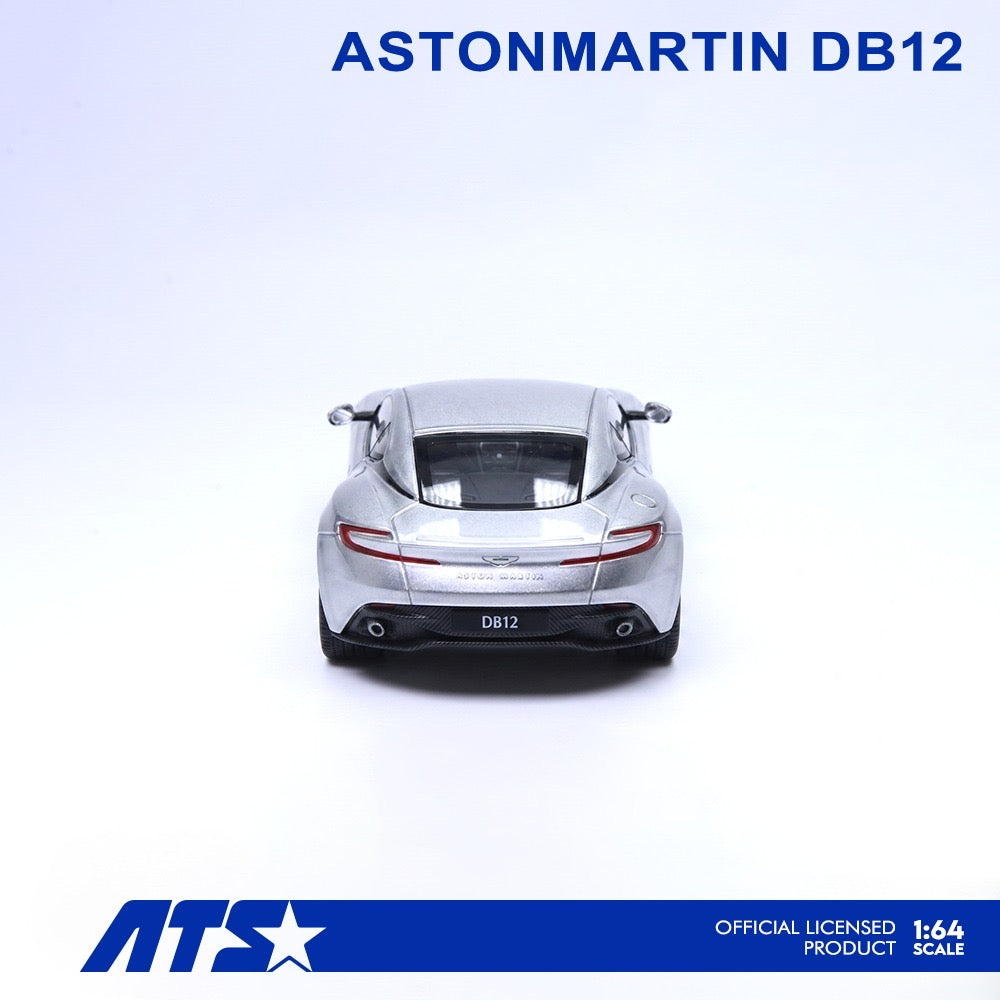 ATS Models - Pre-Order - Aston Martin DB12, Lightning Silver - ATS881307