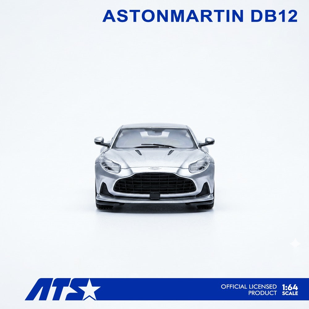 ATS Models - Pre-Order - Aston Martin DB12, Lightning Silver - ATS881307