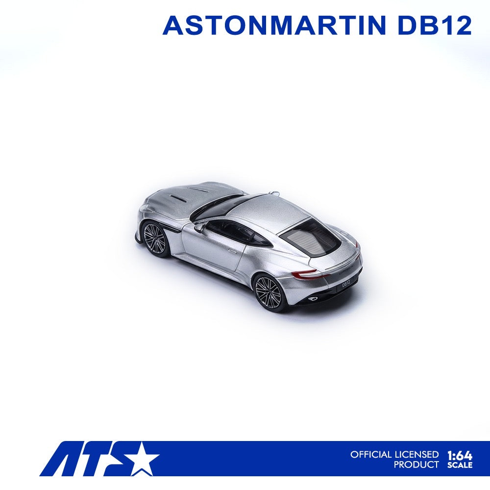 ATS Models - Pre-Order - Aston Martin DB12, Lightning Silver - ATS881307