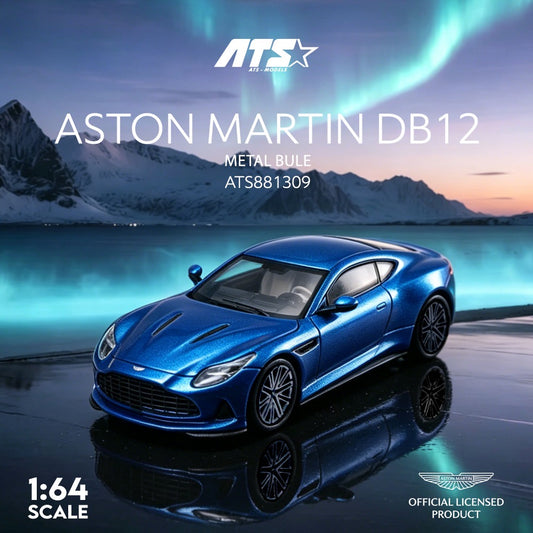ATS Models - Pre-Order - Aston Martin DB12, Metal Blue - ATS881309