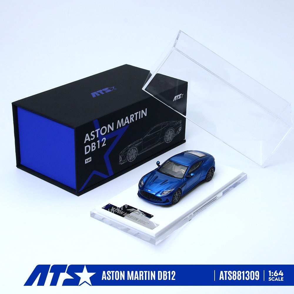 ATS Models - Pre-Order - Aston Martin DB12, Metal Blue - ATS881309