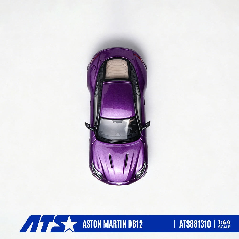 ATS Models - Pre-Order - Aston Martin DB12, Metal Purple - ATS881310