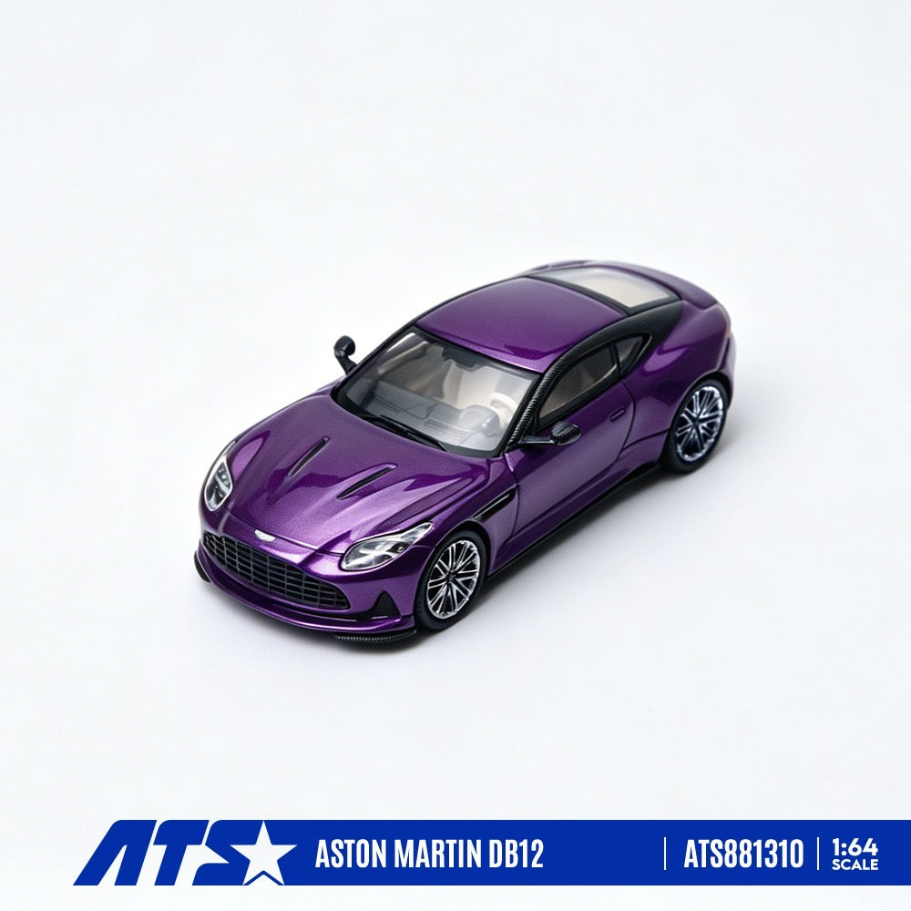 ATS Models - Pre-Order - Aston Martin DB12, Metal Purple - ATS881310