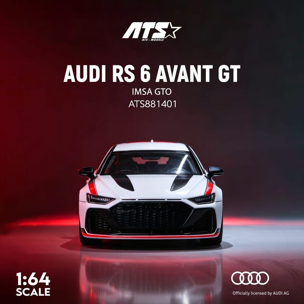 ATS Models - Pre-Order - Audi RS6 Avant GT - IMSA GTO - ATS881401