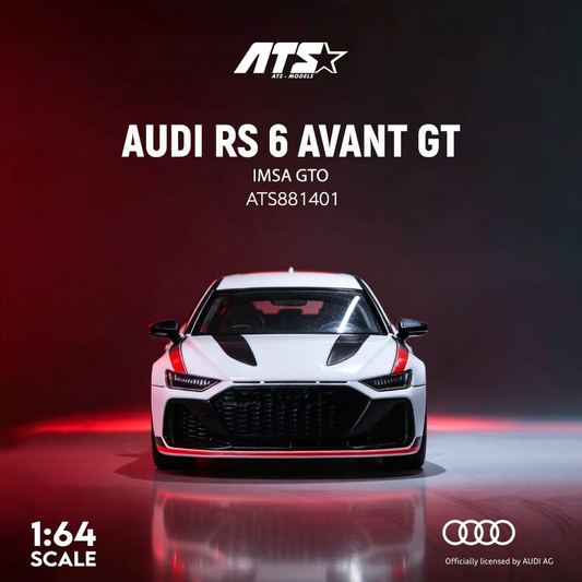 ATS Models - Pre-Order - Audi RS6 Avant GT - IMSA GTO - ATS881401