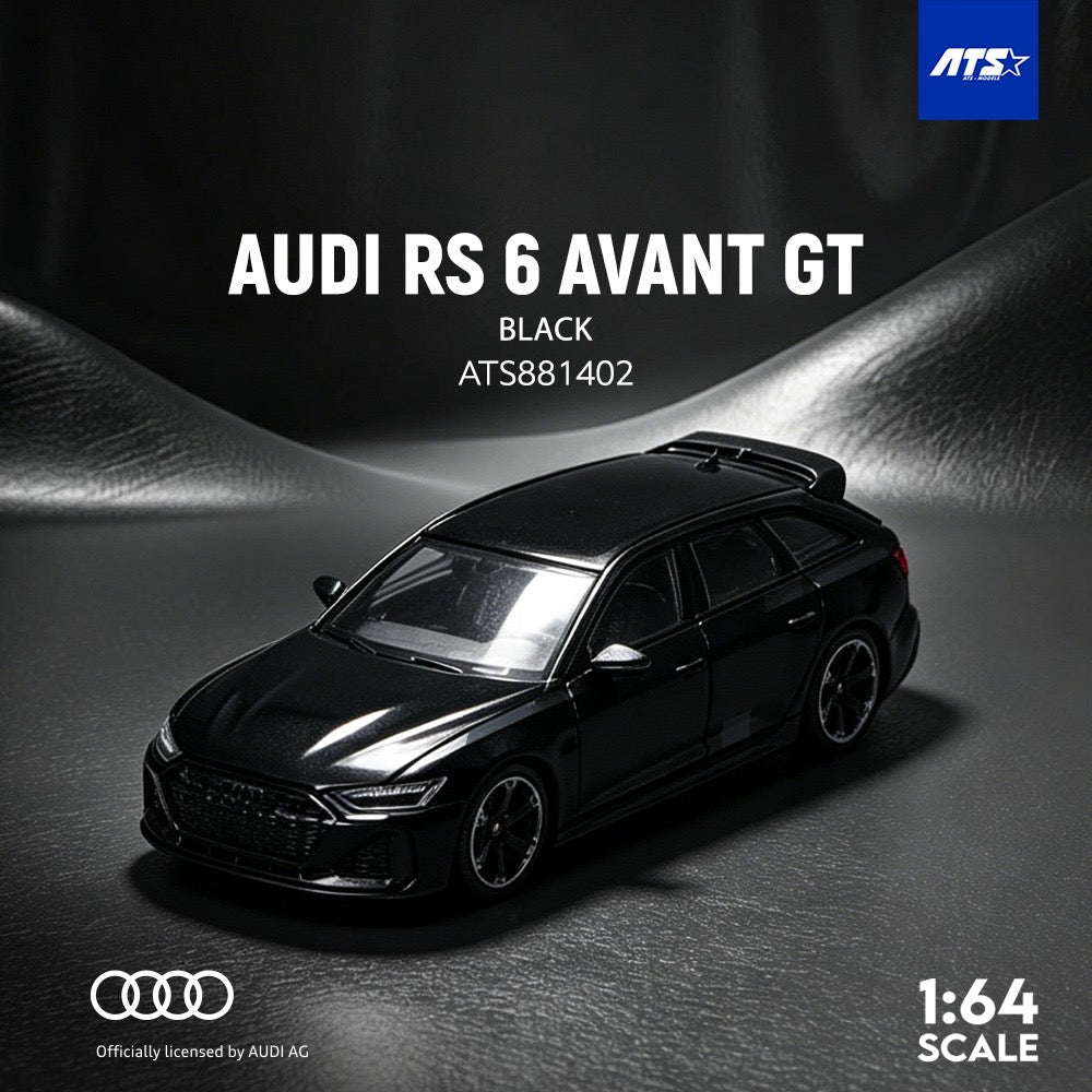 ATS Models - Pre-Order - Audi RS6 Avant GT, black - ATS881402