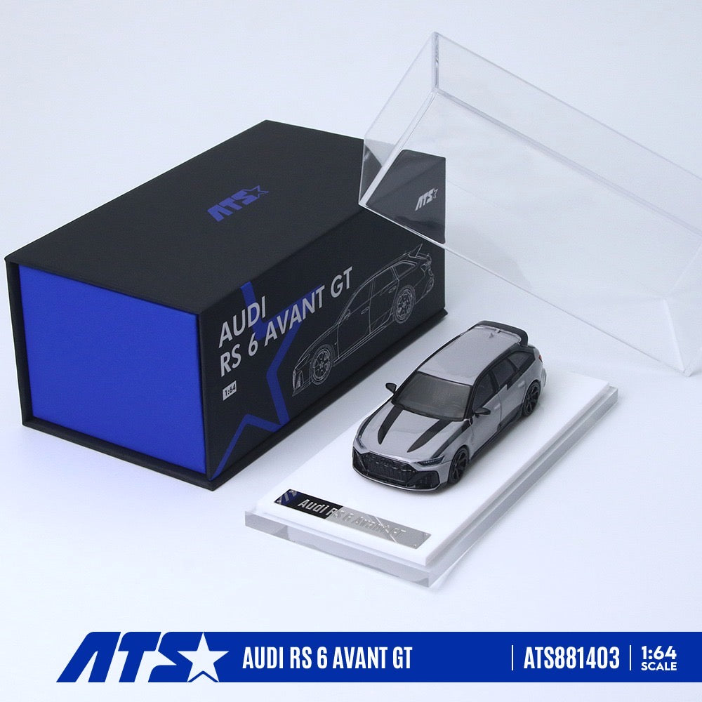 ATS Models - Pre-Order - Audi RS6 Avant GT, grey - ATS881403