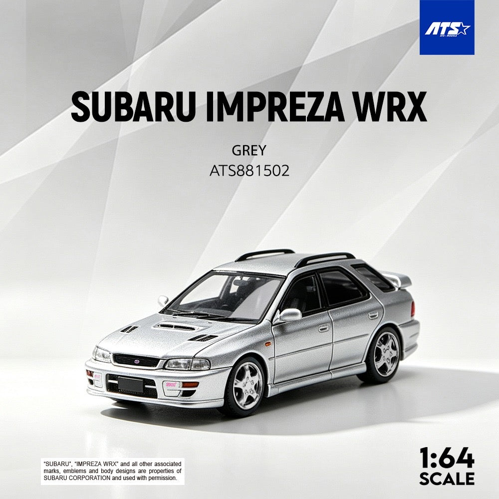 ATS Model - Pre-Order - Subaru Impreza WRX - Elegant Gray - ATS881502