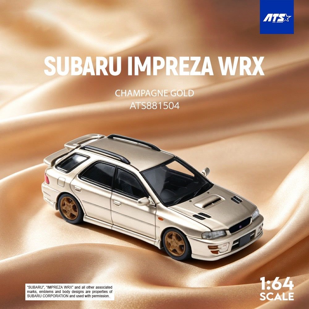 ATS Model - Pre-Order - Subaru Impreza WRX - Champagne Gold - ATS881504