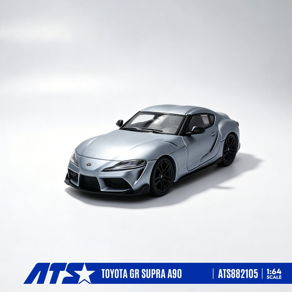 ATS Model - Pre-Order - Toyota GR SUPRA A90 - Matte Silver Blue - ATS882105