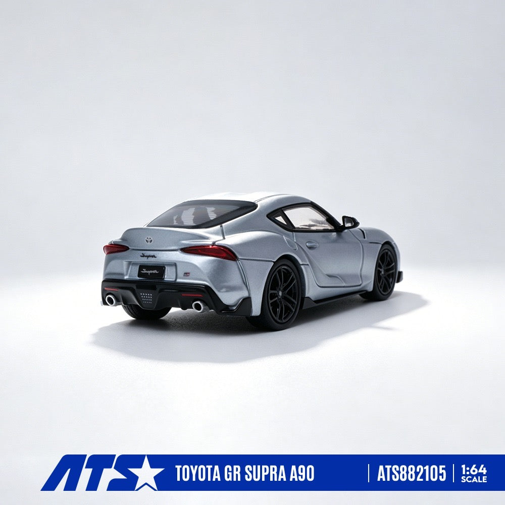 ATS Model - Pre-Order - Toyota GR SUPRA A90 - Matte Silver Blue - ATS882105