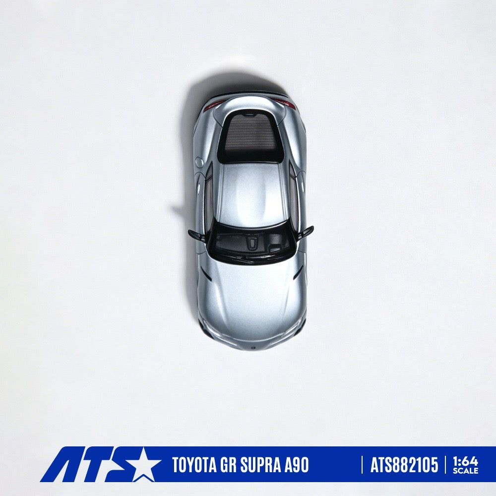 ATS Model - Pre-Order - Toyota GR SUPRA A90 - Matte Silver Blue - ATS882105