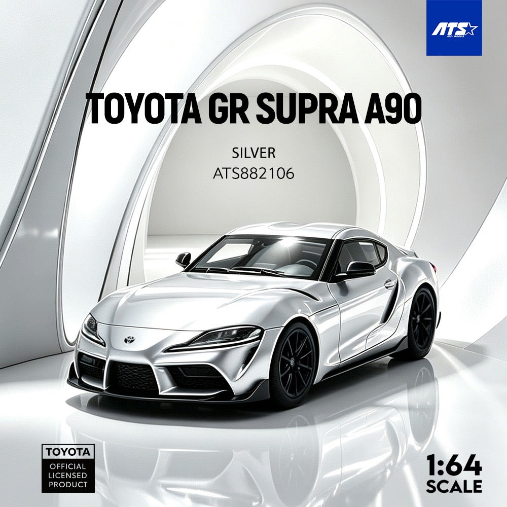 ATS Model - Pre-Order - Toyota GR SUPRA A90 - Silver - ATS882106