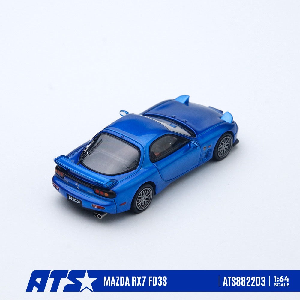 ATS Models - Pre-Order - MAZDA RX7 FD3S - Metallic Blue - ATS882203