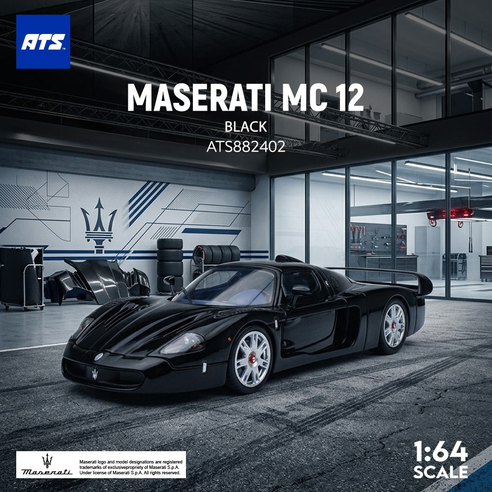 ATS Model - Pre-Order - Maserati MC 12, black - ATS882402