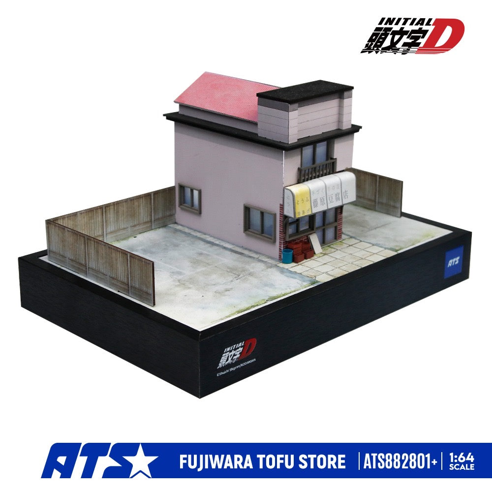 ATS Models - Pre-Order - Initial D Manga Version Fujiwara Tofu Store Diorama - Deluxe Version - ATS882801+