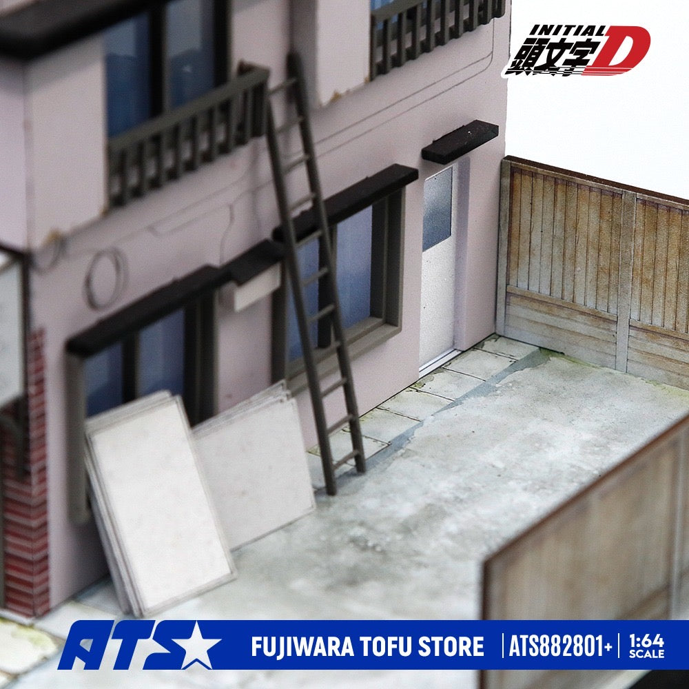 ATS Models - Pre-Order - Initial D Manga Version Fujiwara Tofu Store Diorama - ATS882801