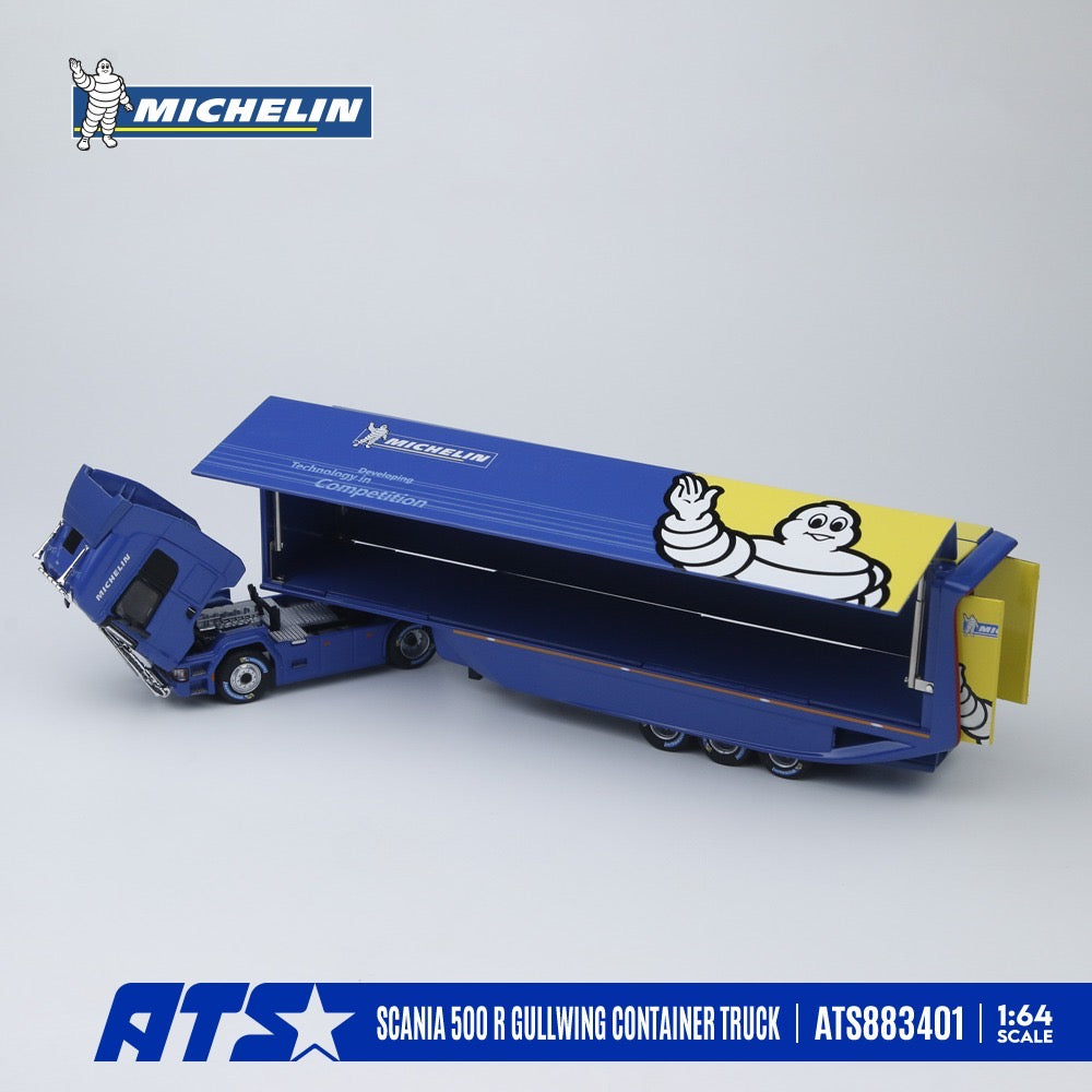 ATS Models - Pre-Order - Scania 500 R Container Truck - Michelin - ATS883401