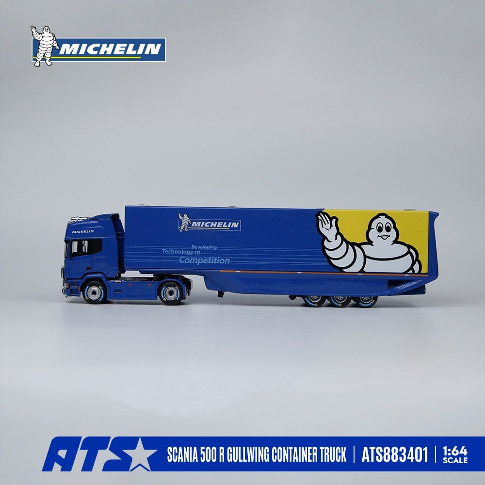ATS Models - Pre-Order - Scania 500 R Container Truck - Michelin - ATS883401