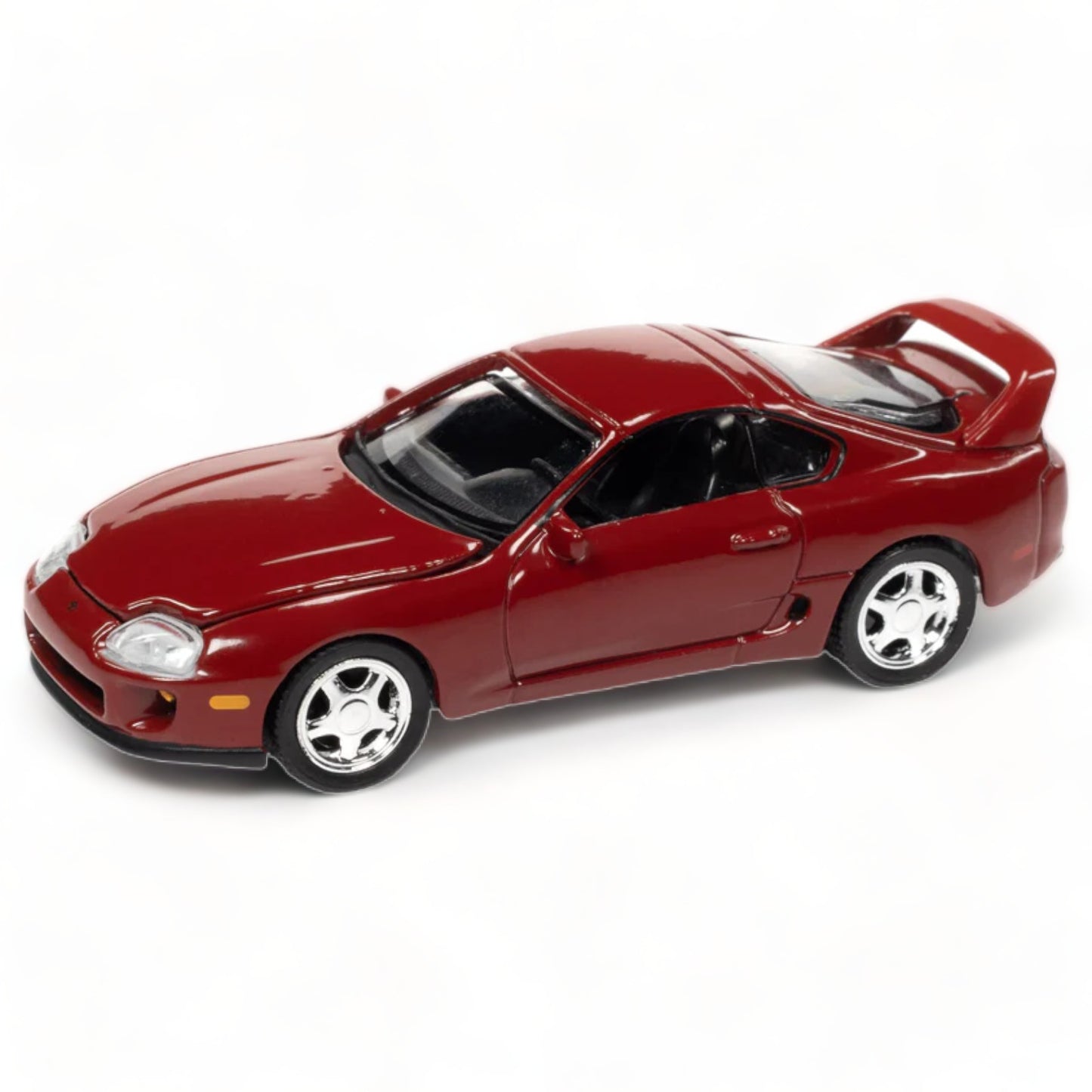 AUTO WORLD - 1995 Toyota Supra, renaissance red poly - 1:64 - AWSP090B