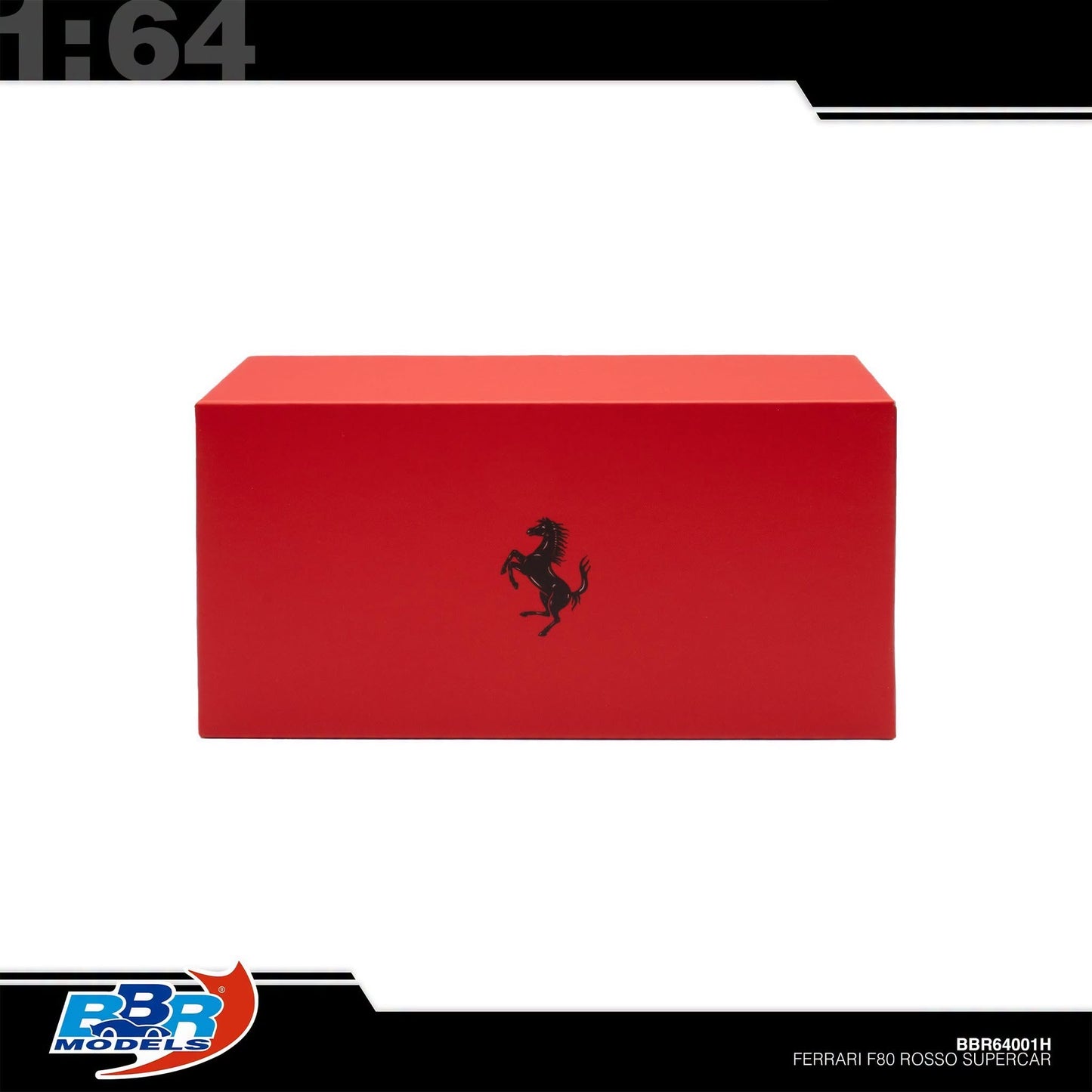 BBR x Almost Real - Pre-Order - Ferrari F80 Rosso Supercar - TMCS2026 - BBR64001H