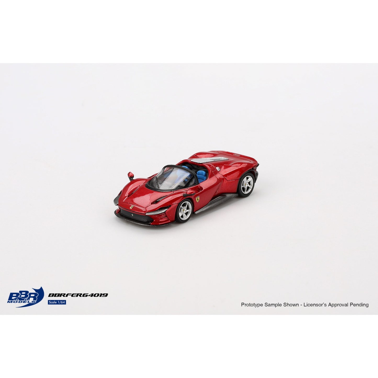 BBR - Pre-Order - 2024 Ferrari Daytona SP3 Rosso Imola, red - BBRFER64019 - 1:64