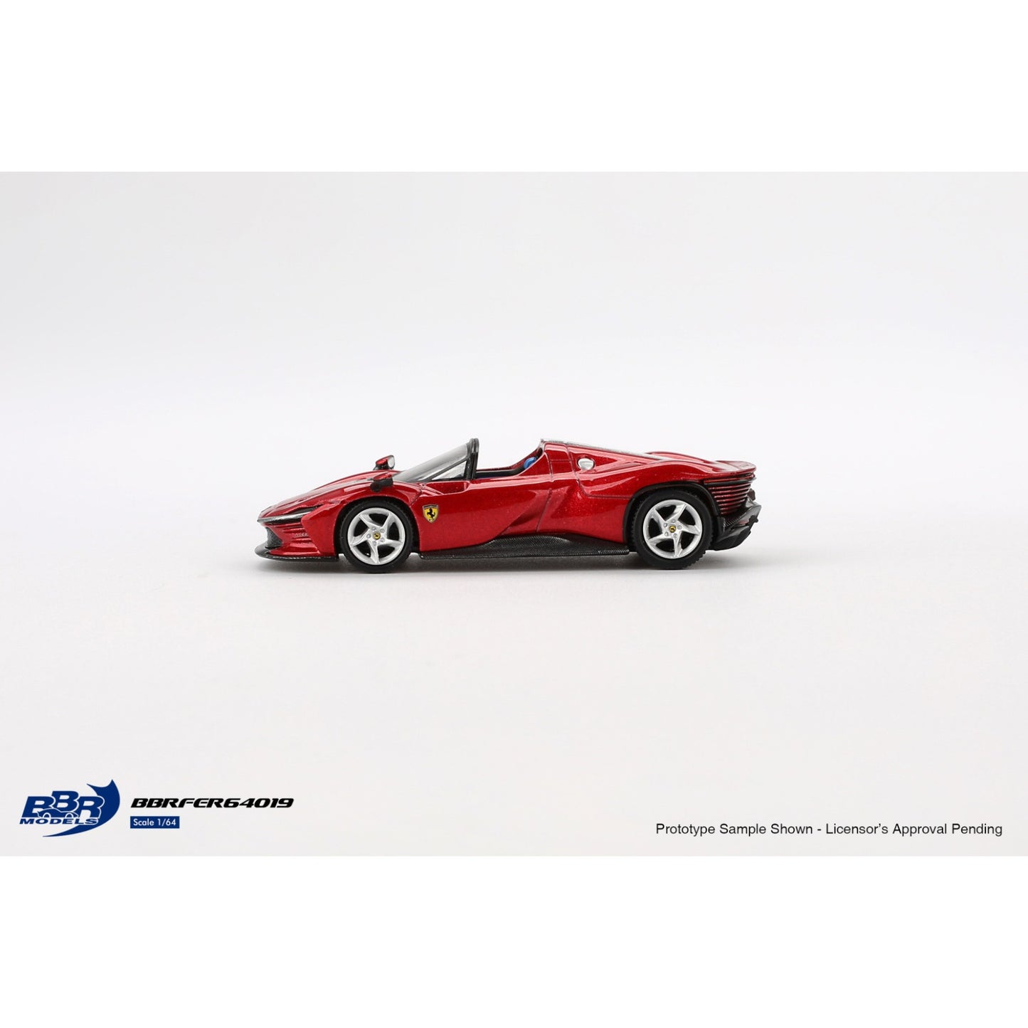 BBR - Pre-Order - 2024 Ferrari Daytona SP3 Rosso Imola, red - BBRFER64019 - 1:64