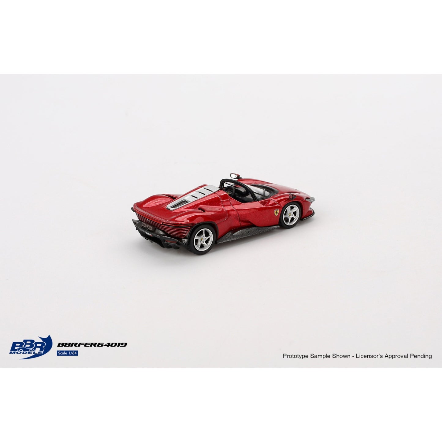 BBR - Pre-Order - 2024 Ferrari Daytona SP3 Rosso Imola, red - BBRFER64019 - 1:64