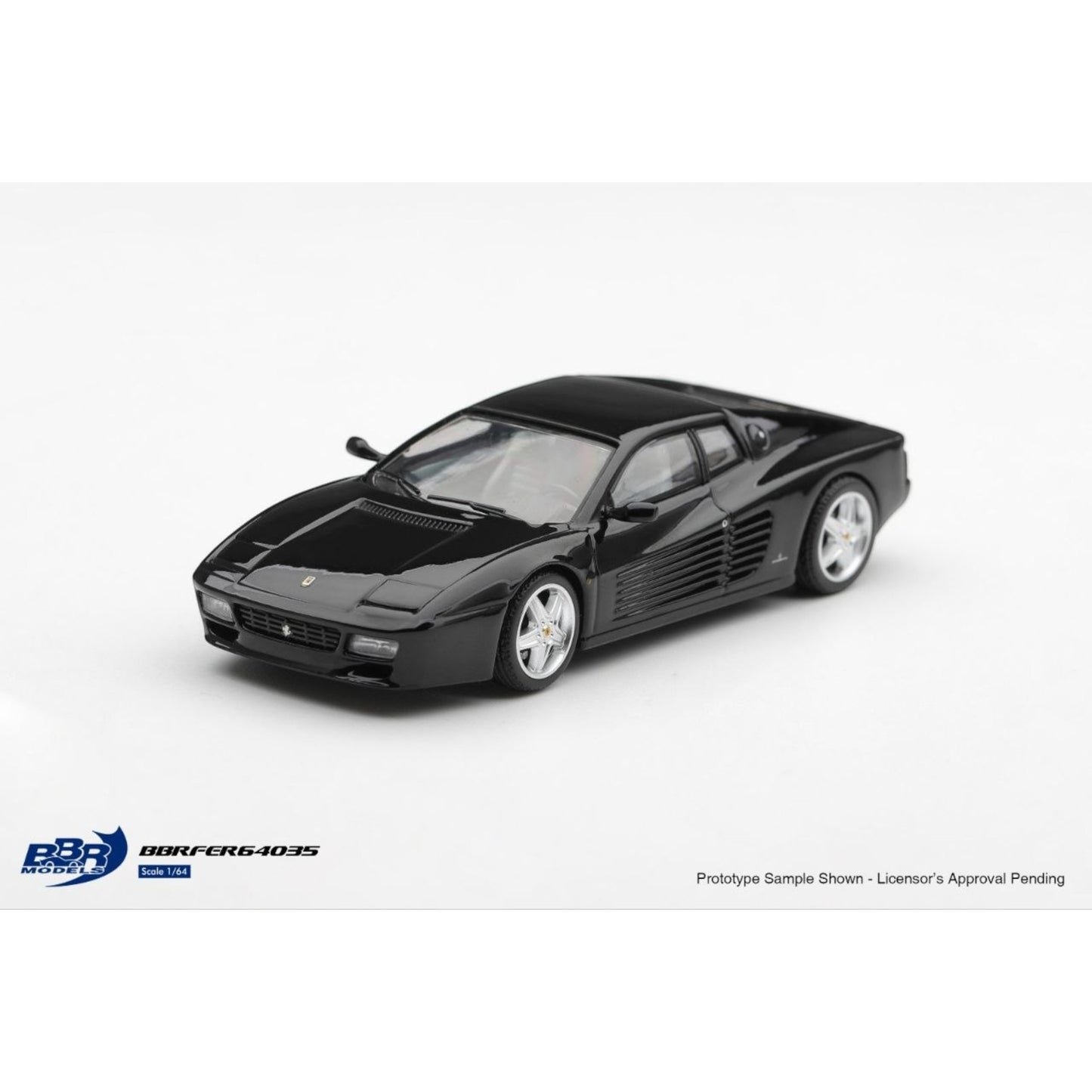BBR - Pre-Order - Ferrari 512 TR Nero - BBRFER64035