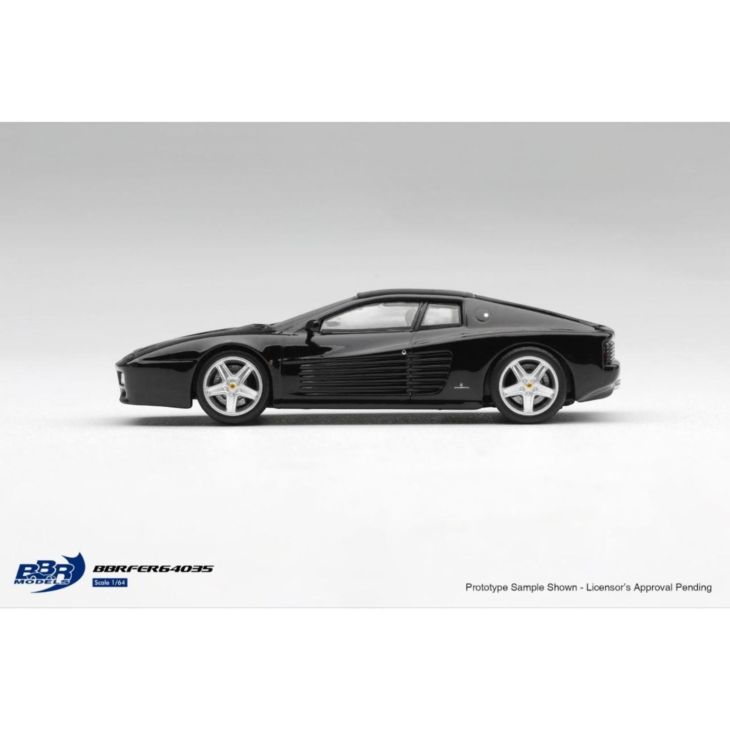 BBR - Pre-Order - Ferrari 512 TR Nero - BBRFER64035