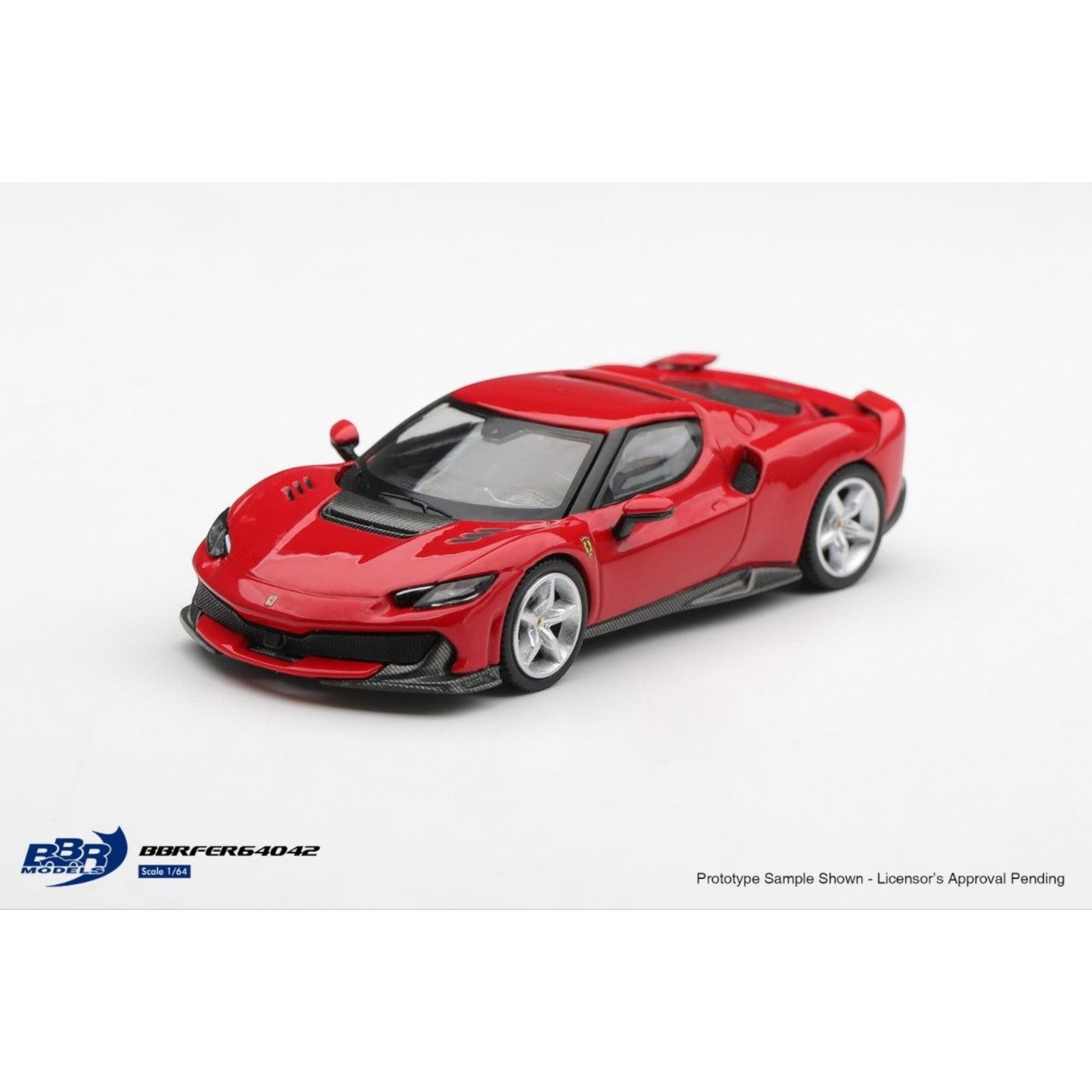 BBR - Pre-Order - Ferrari 296 Speciale Rosso Corsa - BBRFER64042