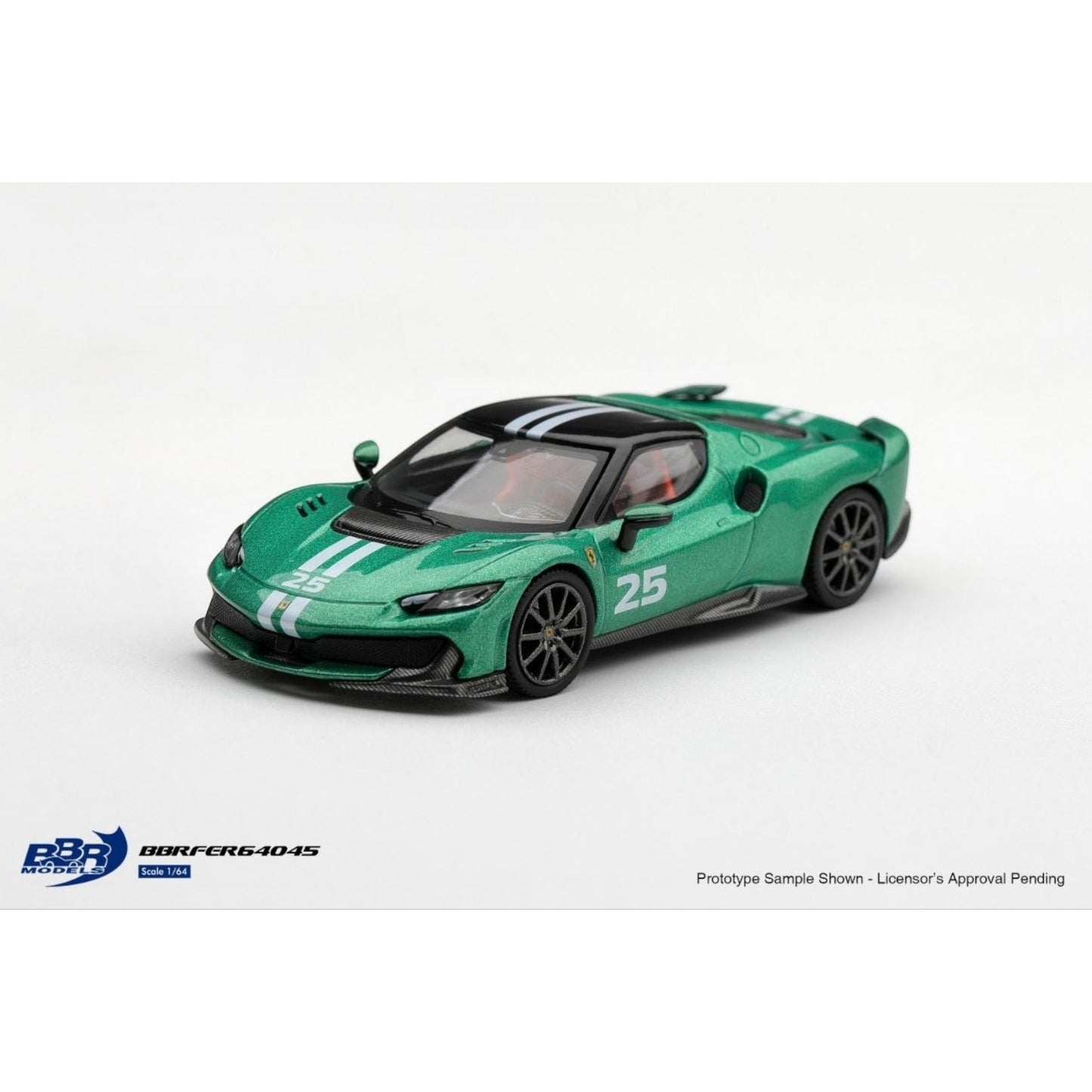 BBR - Pre-Order - Ferrari 296 Speciale Verde Nürburgring - BBRFER64045