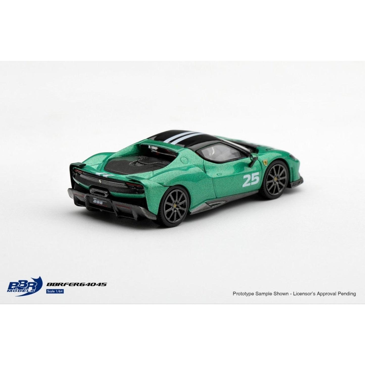 BBR - Pre-Order - Ferrari 296 Speciale Verde Nürburgring - BBRFER64045