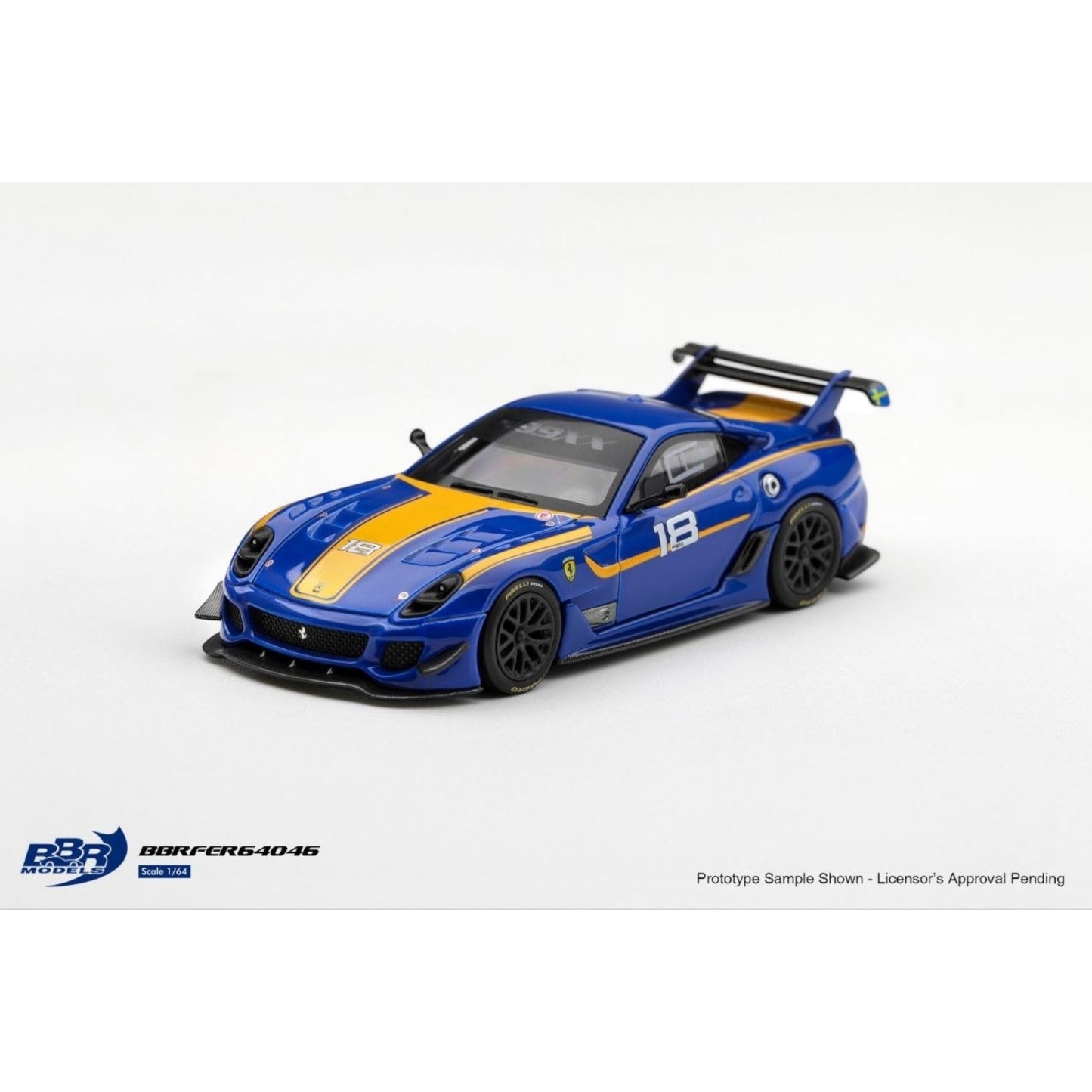 BBR - Pre-Order - Ferrari 599XX Evo #18 - BBRFER64046